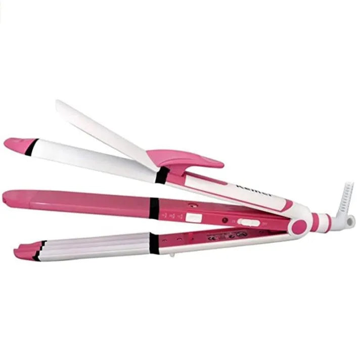 Kemei KM-1291 3 in 1 Hair Straightener Secondary image