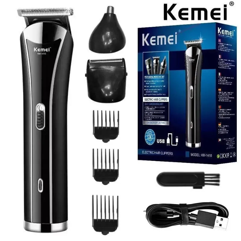 Kemei KM-1418 Electric 3 In 1 Hair Clipper Secondary image