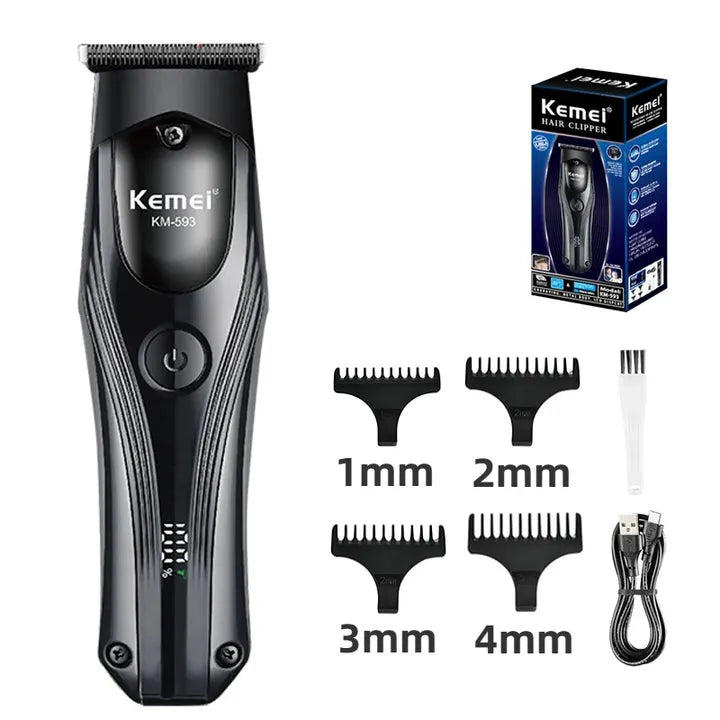 Kemei KM-593 Rechargeable Hair Trimmer Secondary image