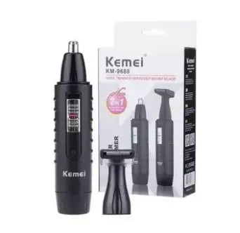 Kemei KM-9688 2-In-1 Rechargeable Hair and Nose Trimmer Secondary image