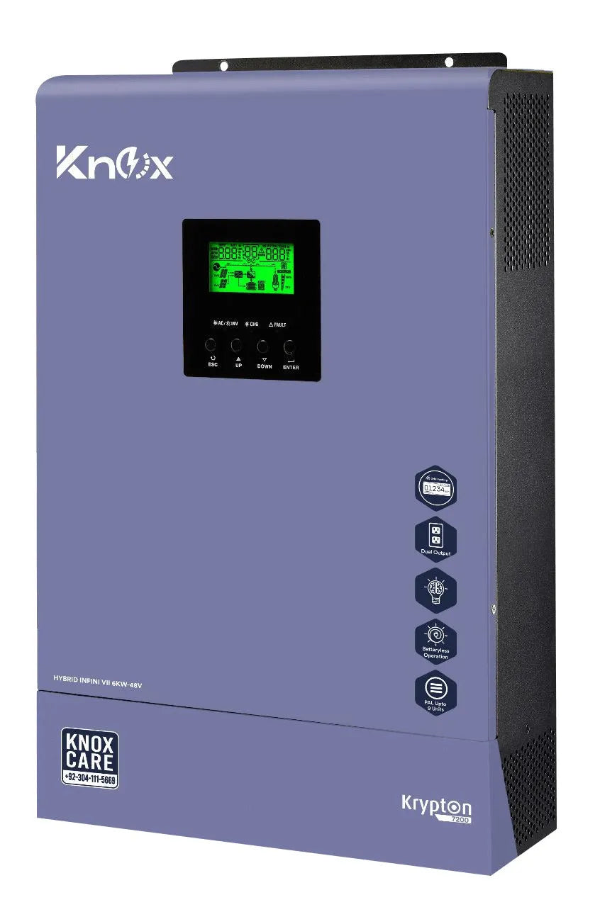 Knox Krypton 6kw Hybrid Solar Inverter Price in Pakistan Main image