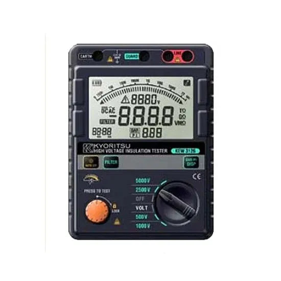 Kyoritsu KEW 3126 High Voltage Insulation Tester Price In Pakistan
 Main image