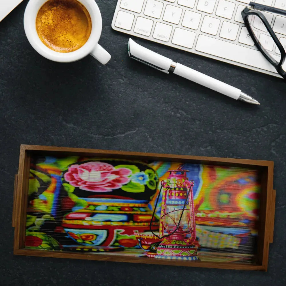 Lantern Design Art Tray Price in Pakistan