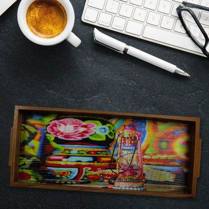 Lantern Design Art Tray Price in Pakistan