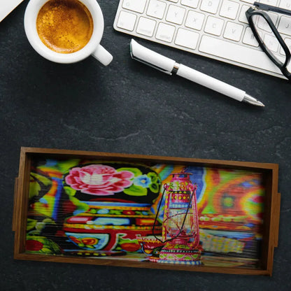 Lantern Design Art Tray Price in Pakistan