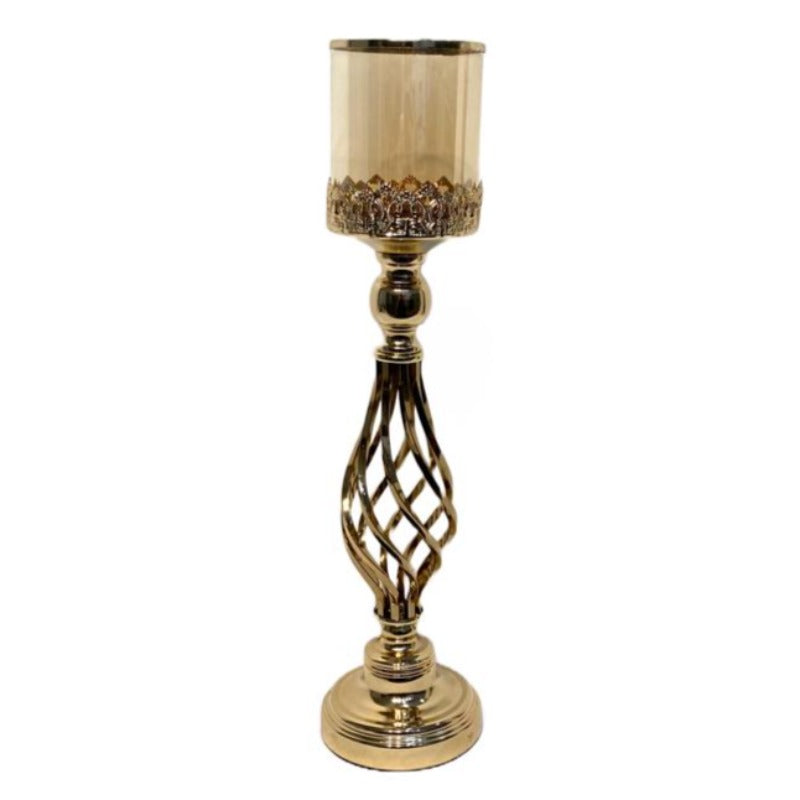 Large Gold Candle Holder Price in Pakistan