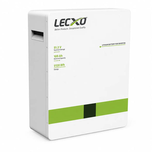 Lecxo 5.12kWh 51.2V 100Ah LiFePO4 Lithium Battery Price In Pakistan