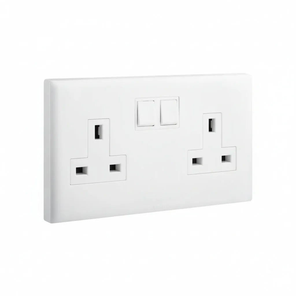 Legrand Eloe Series 2 Gang 13A Socket Outlet Price in Pakistan  Main image