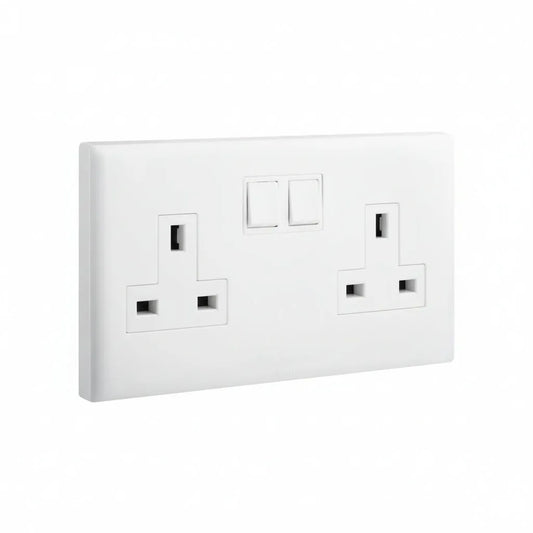 Legrand Eloe Series 2 Gang 13A Socket Outlet Price in Pakistan 
