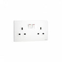 Legrand Mallia Senses Series 2 Gang 13A Socket Outlet