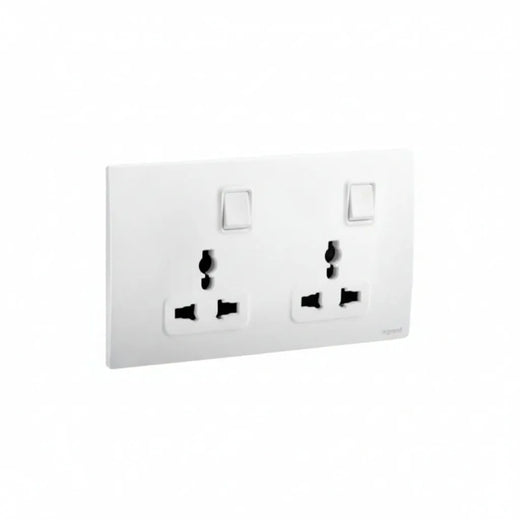 Legrand Mallia Senses Series Duplex Multi Socket Outlet Price in Pakistan