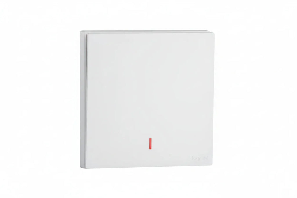 Legrand Obria Series 1-Gang Double Pole Switch-White Price in Pakistan