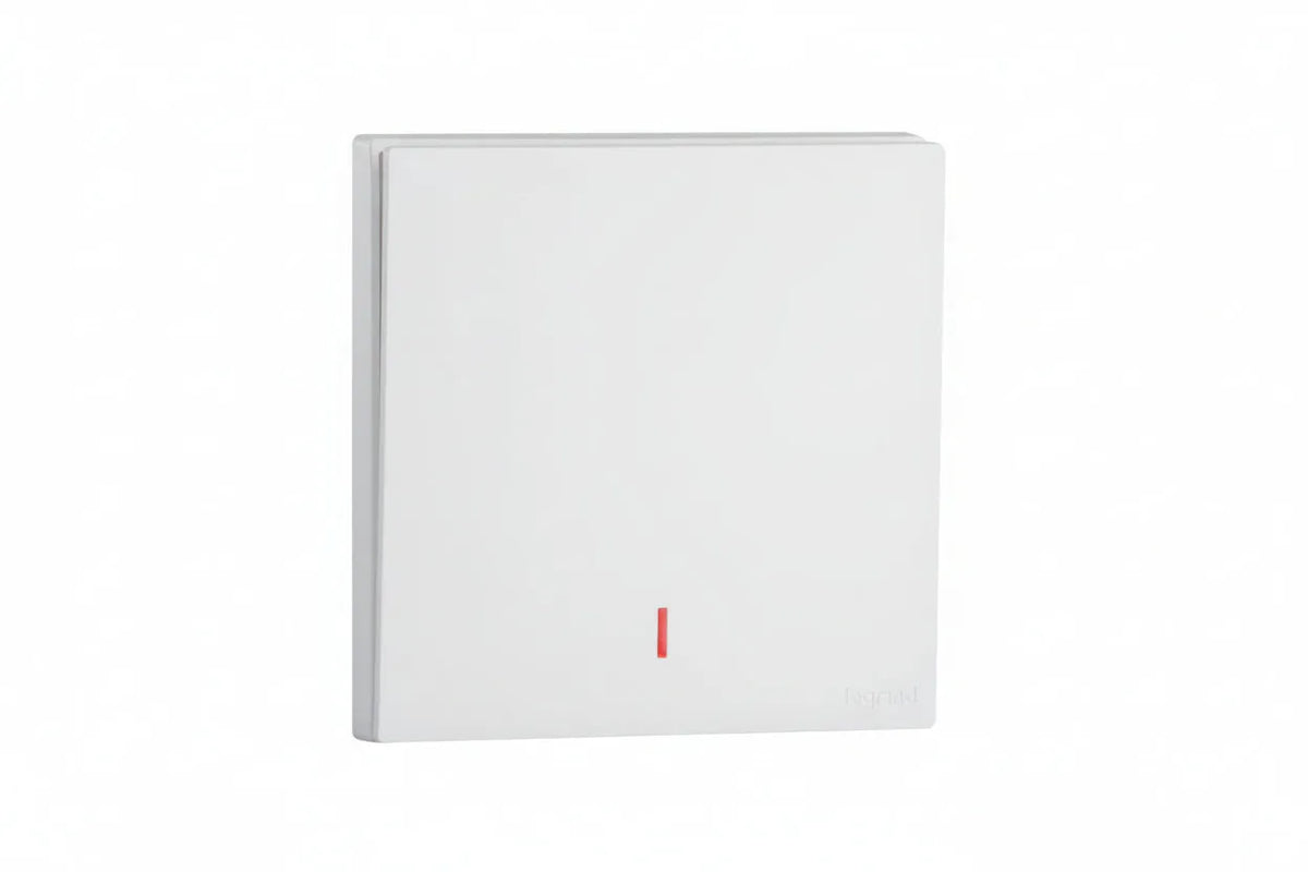 Legrand Obria Series 1-Gang Double Pole Switch-White Price in Pakistan Main image