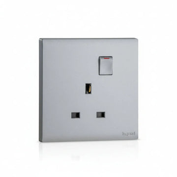 Legrand Obria Series 13A Socket Outlet-Silver Price in Pakistan 