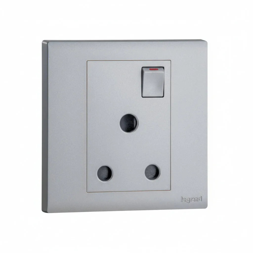 Legrand Obria Series 15A Socket Outlet-Silver Price in Pakistan