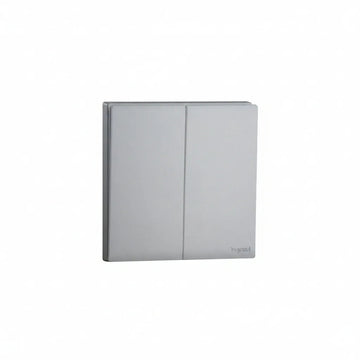 Legrand Obria Series 2 Gang Switch-Silver Price in Pakistan