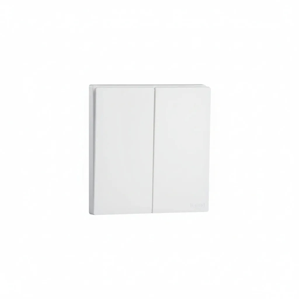 Legrand Obria Series 2 Gang Switch-White Price in Pakistan