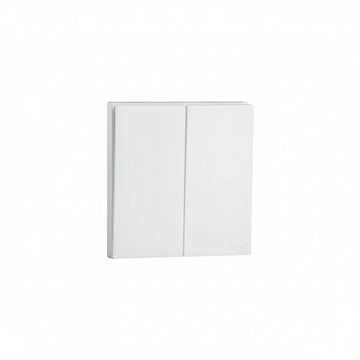Legrand Obria Series 2 Gang Switch-White Price in Pakistan