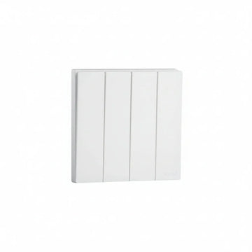 Legrand Obria Series 4 Gang Switch-White Price in Pakistan