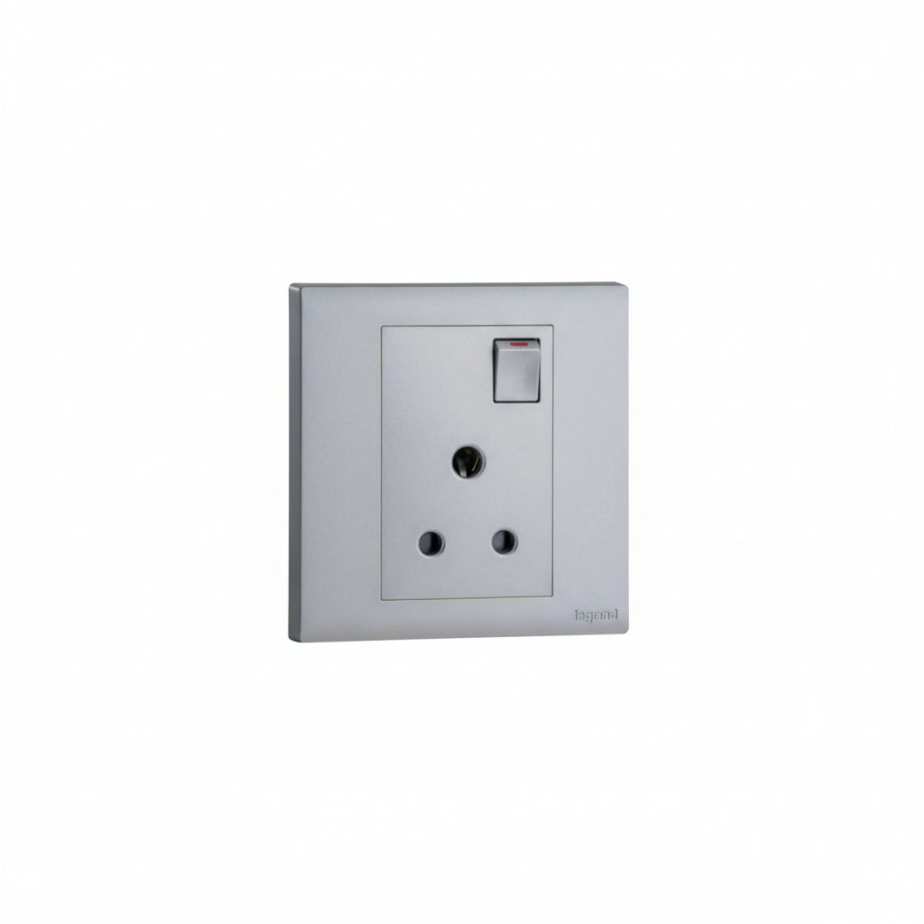 Legrand Obria Series Socket Outlet-Silver Price in Pakistan