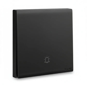 Legrand Obria Series Bell Push Switch-Black Price in Pakistan