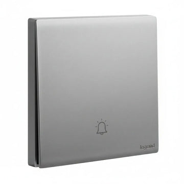 Legrand Obria Series Bell Push Switch-Silver Price in Pakistan