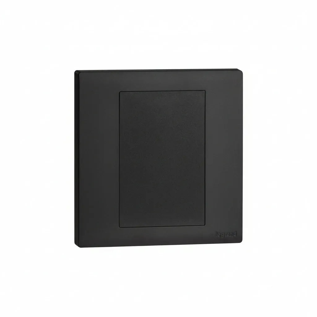 Legrand Obria Series Blank Cover Plate-Black Price in Pakistan