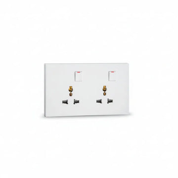 Legrand Obria Series Duplex Multi Socket Outlet-White Price in Pakistan