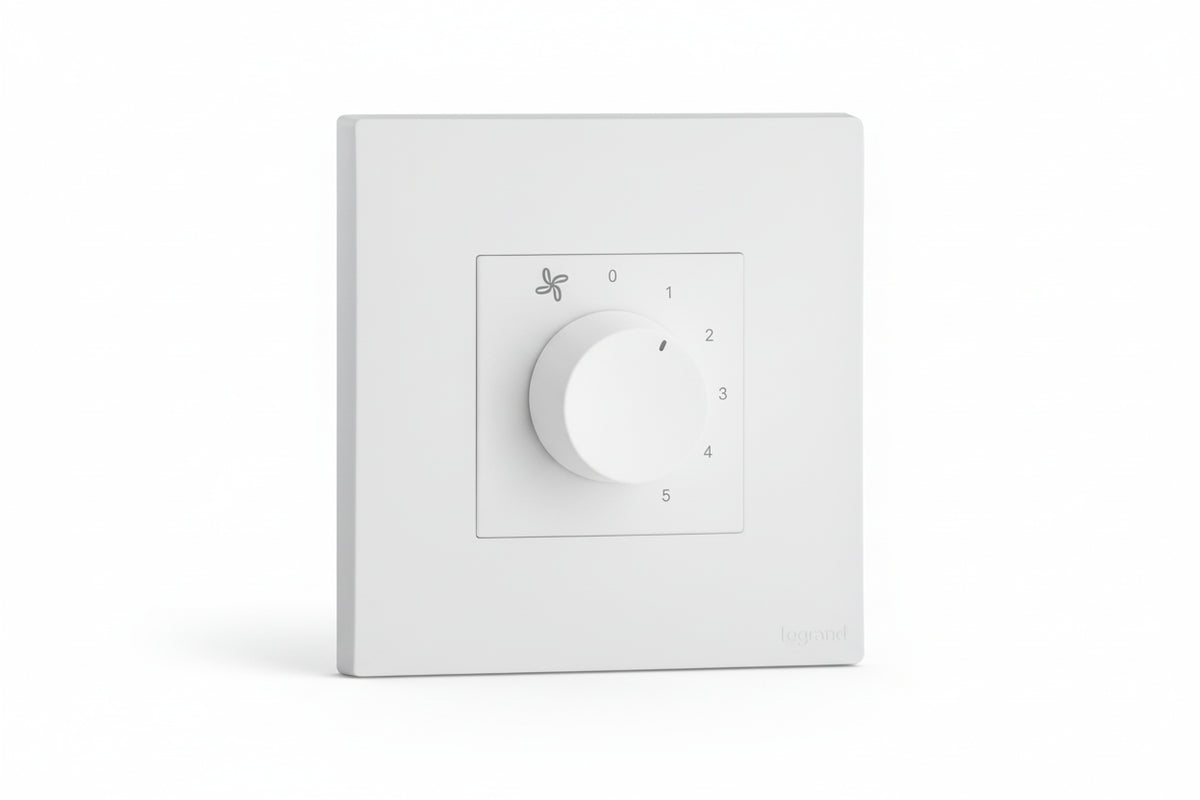Legrand Obria Series Fan Speed Controller-White Price in Pakistan