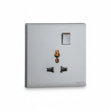 Legrand Obria Series Multi Socket Outlet-Silver Price in Pakistan