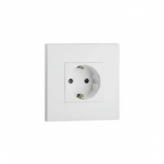 Legrand Obria Series Schuko Socket-White Price in Pakistan
