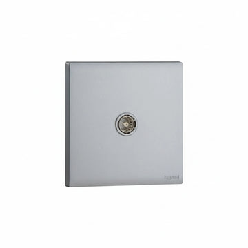 Legrand Obria Series Single TV Socket-Silver Price in Pakistan