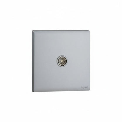 Legrand Obria Series Single TV Socket-Silver Price in Pakistan