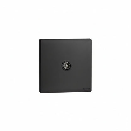 Legrand Obria Series Single TV Socket-Black Price in Pakistan