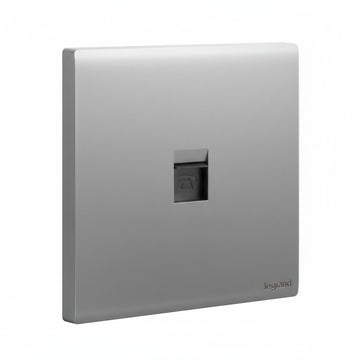 Legrand Obria Series Telephone Socket-Silver Price in Pakistan