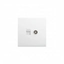 Legrand Obria Series TV + Data Combination Socket