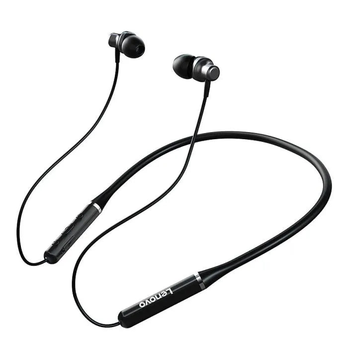 Lenovo HE05 Bluetooth Neckband Headset Black Price in Pakistan