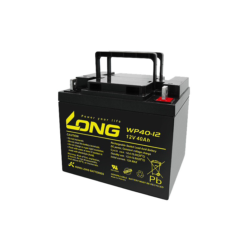 Long WP12-40 12V 40AH Dry Maintenance Battery Price In Pakistan