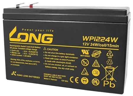 LONG WP1224W 12V 6Ah Lead Acid Rechargeable Battery Price In Pakistan