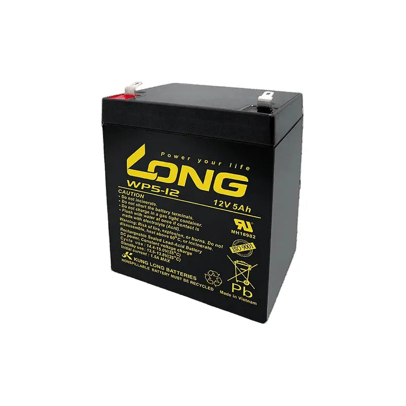Long WP5-12 12V 5Ah Lead Acid Battery Price in Pakistan