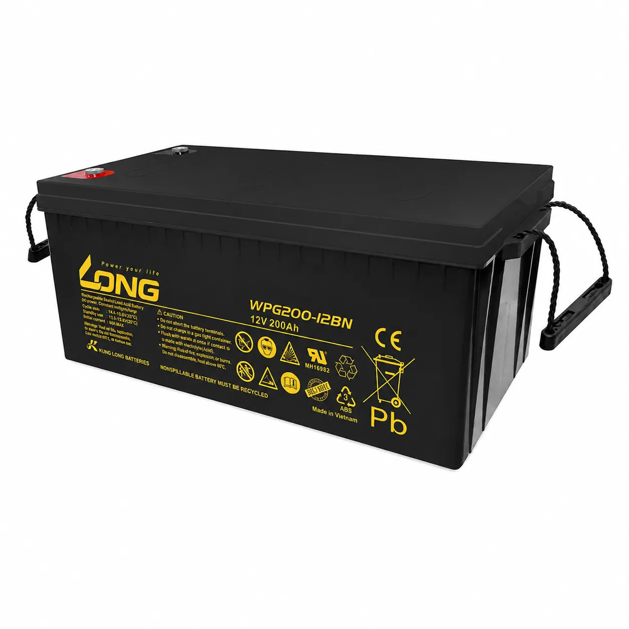 LONG WPG200-12BN 12V 200Ah Gel Battery Price In Pakistan
