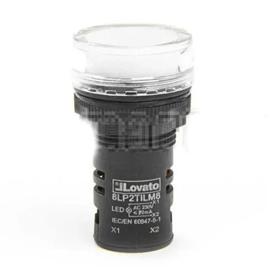 Lovato Electric 8LP2TILM8P LED Pilot Light White Price In Pakistan