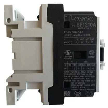 Lovato Electric BF1210A 3 Pole Contactor