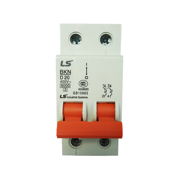 LS BKN b 2 Pole MCB Breaker Price in Pakistan