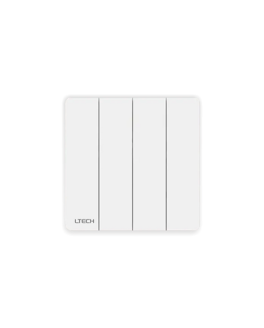 LTECH Elegant 4 Gang Smart Wireless Switch Price in Pakistan