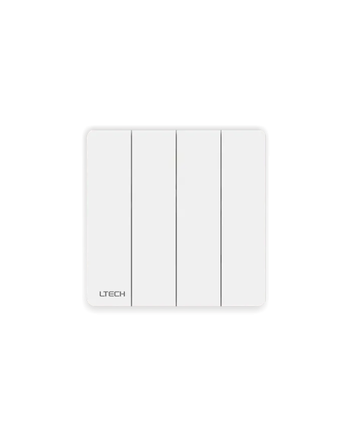 LTECH Elegant 4 Gang Smart Wireless Switch Price in Pakistan Main image
