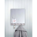 Magnetic Coat Rack/Key Holder Mirror