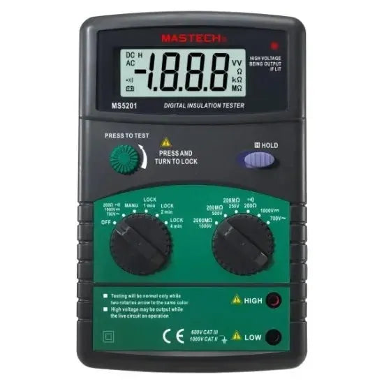 Mastech MS-5201 Digital Insulation Tester Main image