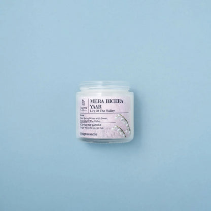 Mera Bichra Yar Scented Soy Candle Lily of the Valley in Price in Pakistan 