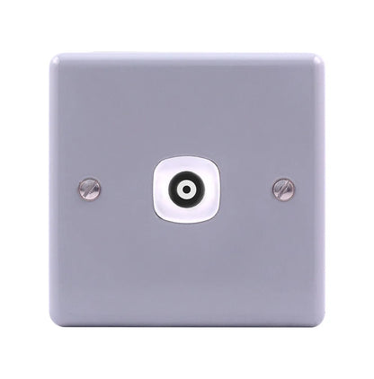 Metal Clad 2 Gang TV Co Axial Outlet Price in Pakistan